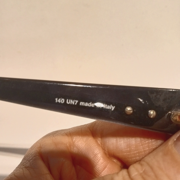 Rare 70-80s Emanuel UNGARO  Vintage Women's Sunglasses Grey Graduate lenses - Picture 5 of 10